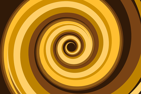 Spiral and Swirl Motion Elements Set in Textures - product preview 2