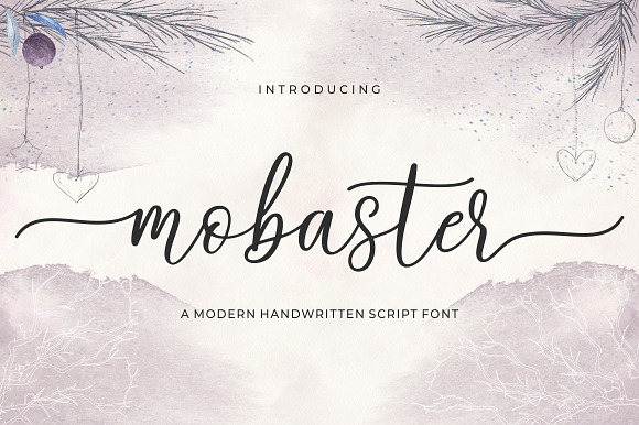 Mobaster Script in Whimsical Fonts - product preview 7