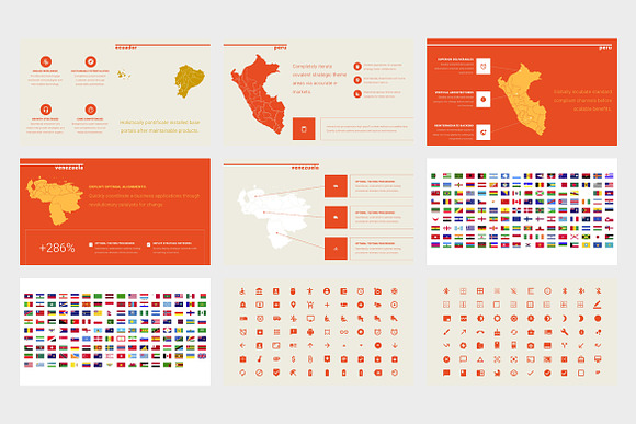 Americane : Region Map Powerpoint in PowerPoint Templates - product preview 8