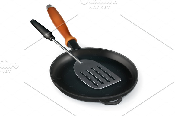 Kitchen utensils icons in Objects - product preview 4