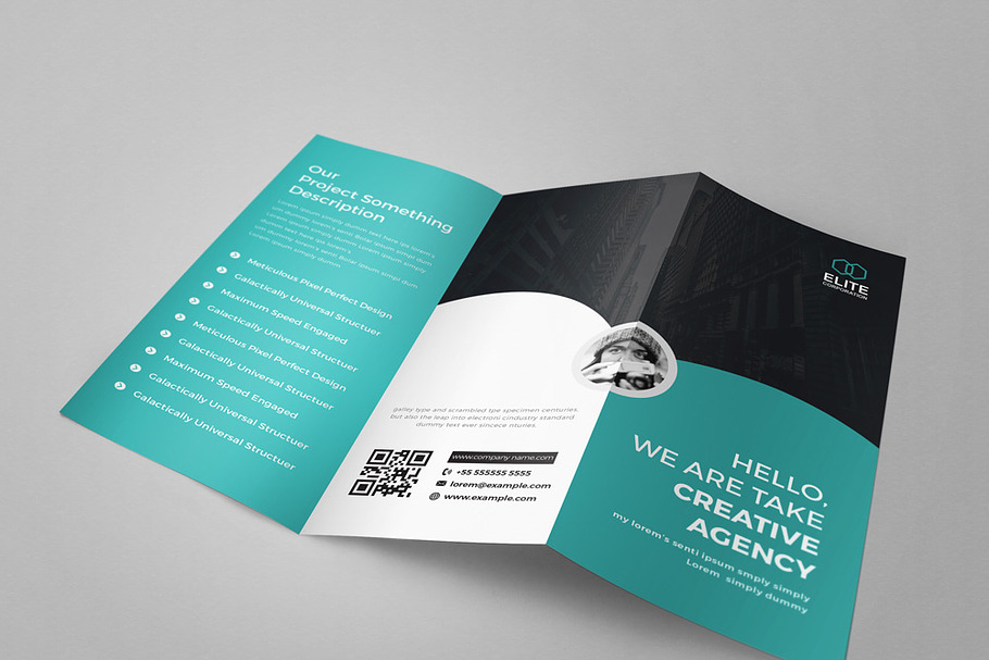 Trifold Brochure 5 in Brochure Templates - product preview 8