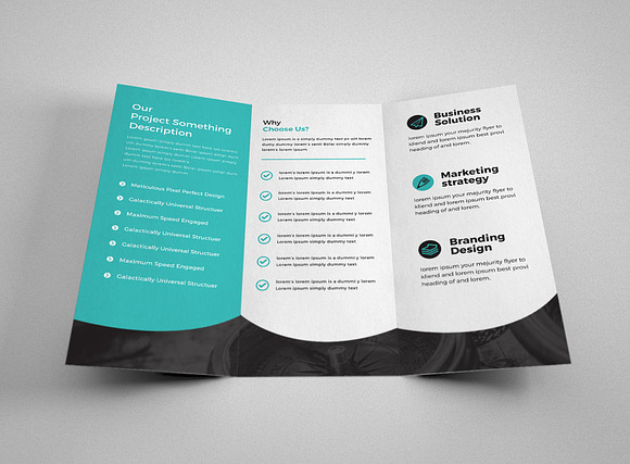Trifold Brochure 5 in Brochure Templates - product preview 1