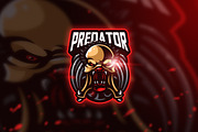 Predator luak - Mascot & Esport Logo