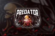 Predator sim - Mascot & Esport Logo