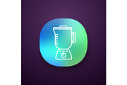 Electric blender app icon