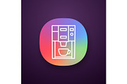 Coffee machine app icon