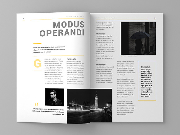 Magazine Template Vol. 5 in Magazine Templates - product preview 3