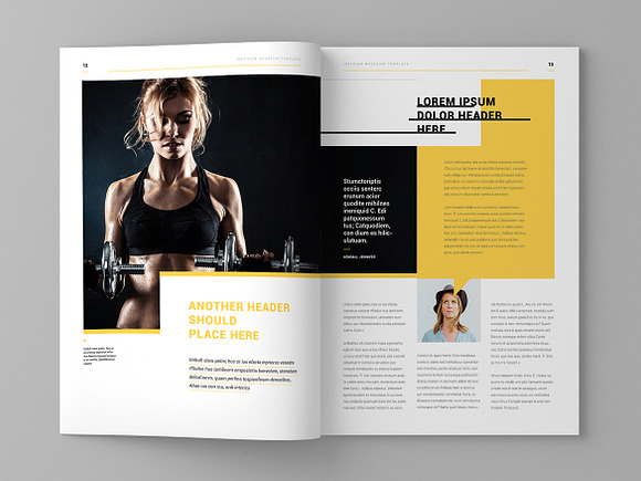 Magazine Template Vol. 5 in Magazine Templates - product preview 7