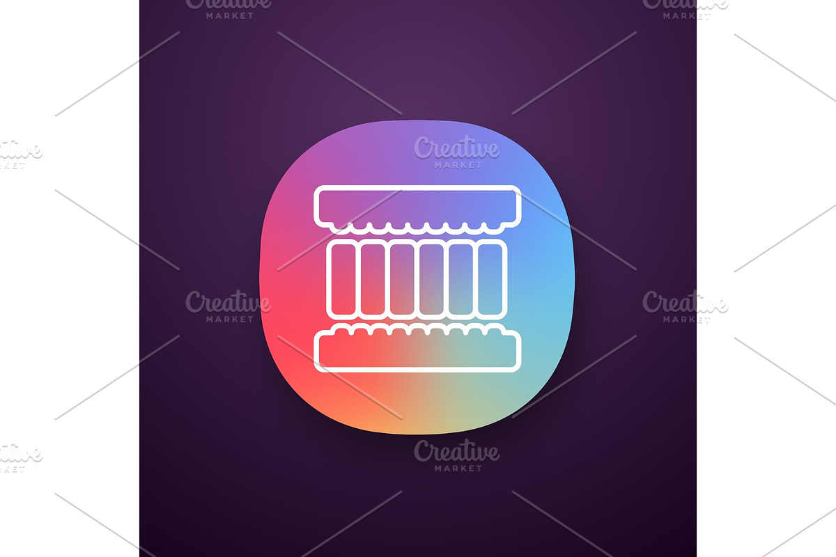 Mattress layers app icon in Icons - product preview 8