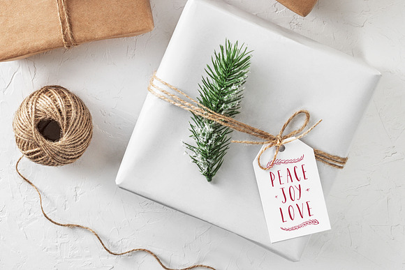 Holiday Printable Gift Tags, 01 in Illustrations - product preview 2