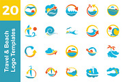 20 Logo Travel & Beach Templates Bun
