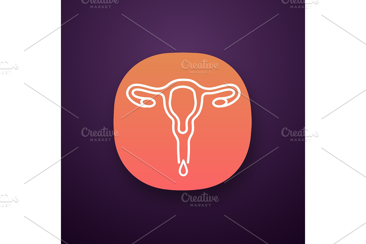 Menstruation app icon in Icons - product preview 8