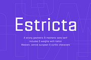 Estricta Font Family
