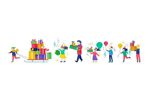 Celebrating people collection in Illustrations - product preview 10