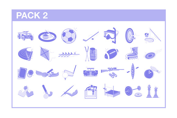 Sports & Activities Icons #2 in Illustrations - product preview 4