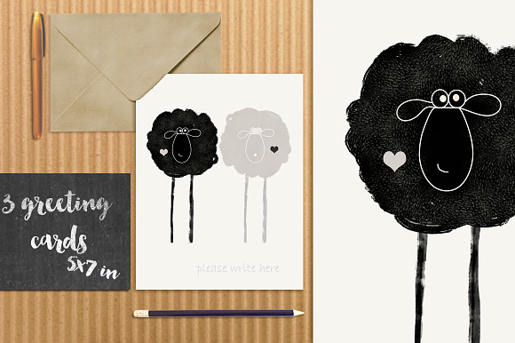 Art prints and Greeting cards in Card Templates - product preview 2