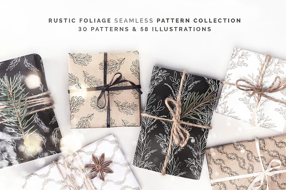 Rustic Patterns +58 Illustrations in Patterns - product preview 6