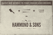 The Vintage Logo Elements Collection