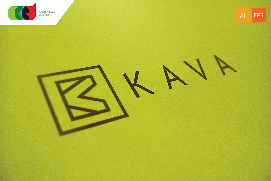 Kava - Letter K - Logo Template in Logo Templates - product preview 8