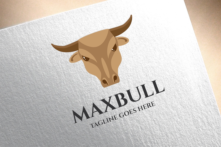 Maxbull Logo in Logo Templates - product preview 8