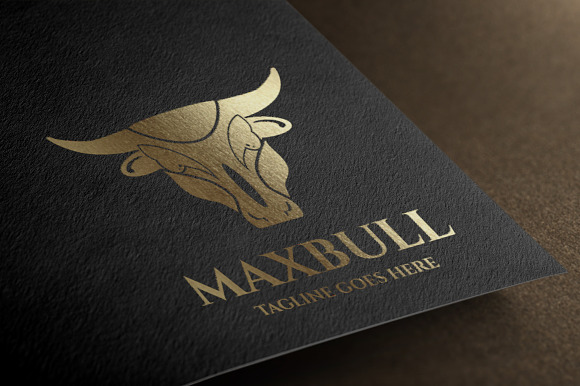 Maxbull Logo in Logo Templates - product preview 1