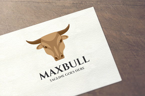 Maxbull Logo in Logo Templates - product preview 2