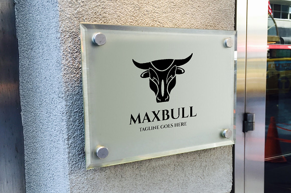 Maxbull Logo in Logo Templates - product preview 4