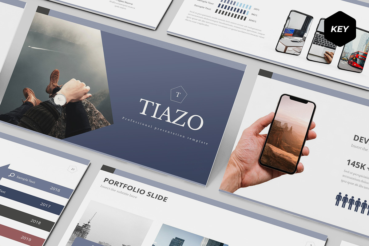 Tiazo - Keynote Template in Keynote Templates - product preview 8