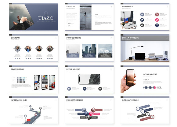 Tiazo - Keynote Template in Keynote Templates - product preview 1