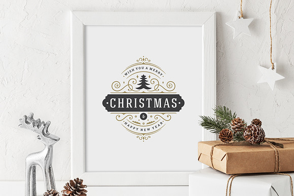 Christmas Retro Design Bundle in Illustrations - product preview 13