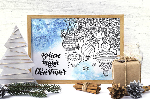 Christmas and New Year illustrations in Illustrations - product preview 3