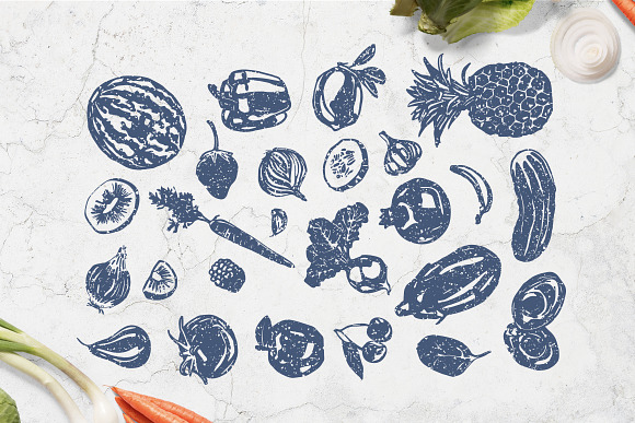 Vegetables  in Illustrations - product preview 1