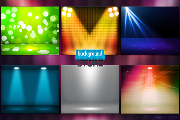 Spotlight Backdrops Bundle in Textures - product preview 1