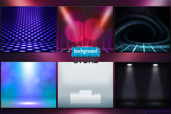 Spotlight Backdrops Bundle in Textures - product preview 3