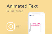 Animated Text - Instagram Stories