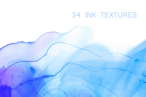 Ink Textures in Textures - product preview 8