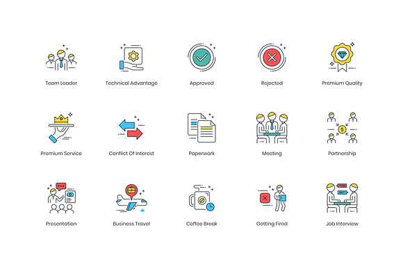 85 Modern Business Icons in Modern Icons - product preview 4