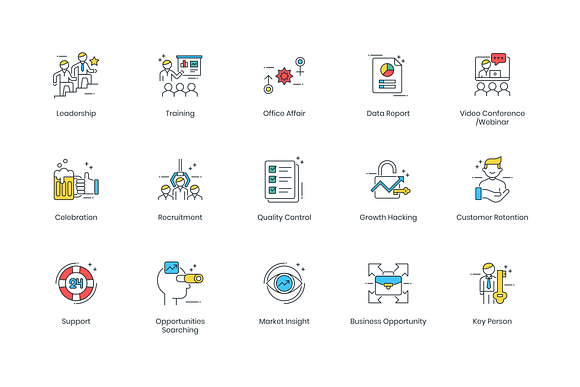 85 Modern Business Icons in Modern Icons - product preview 5