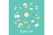 Business Time Concept