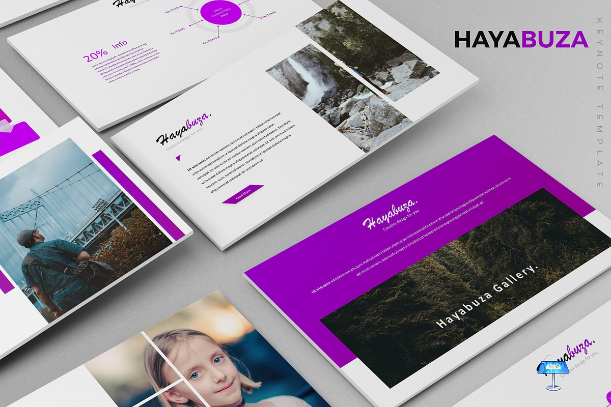 Hayabuza - Keynote Template in Keynote Templates - product preview 8