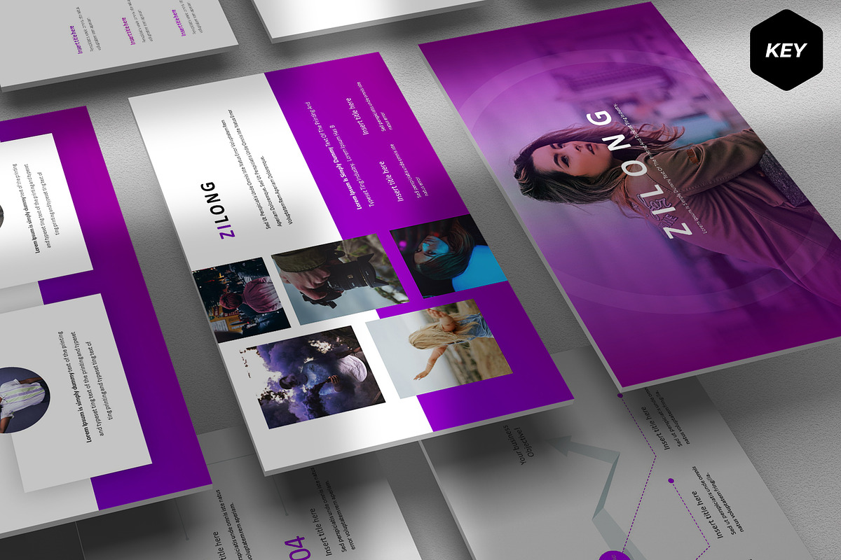 Zilong - Keynote Template in Keynote Templates - product preview 8
