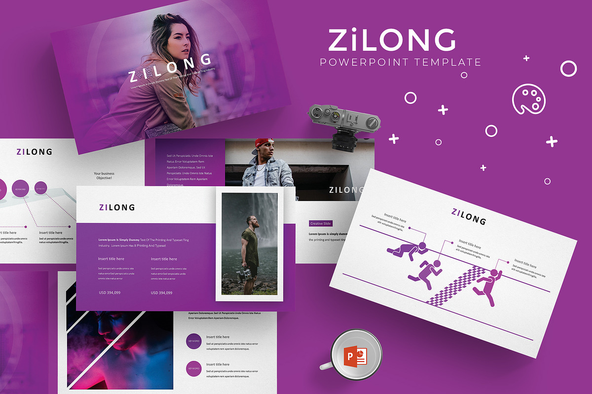 Zilong - Powerpoint Template in PowerPoint Templates - product preview 8