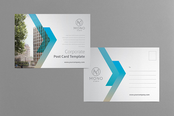 Corporate Postcard 1 in Postcard Templates - product preview 2
