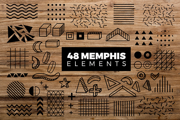 Big memphis collections in Illustrations - product preview 2