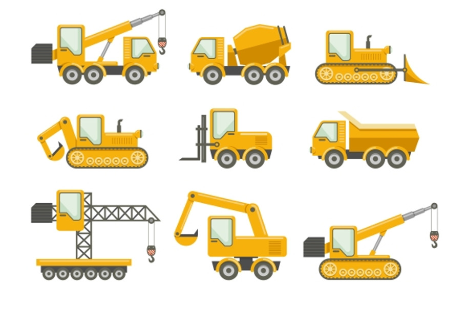 Construction icons in Graphics - product preview 8