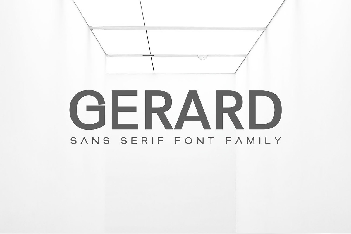 Gerard Sans Serif Font Family in Sans-Serif Fonts - product preview 8