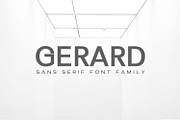 Gerard Sans Serif Font Family