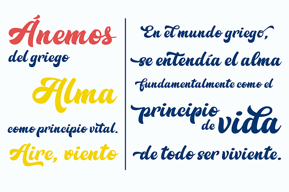 Anemos in Script Fonts - product preview 5