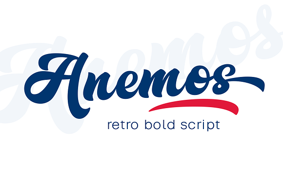 Anemos in Script Fonts - product preview 7