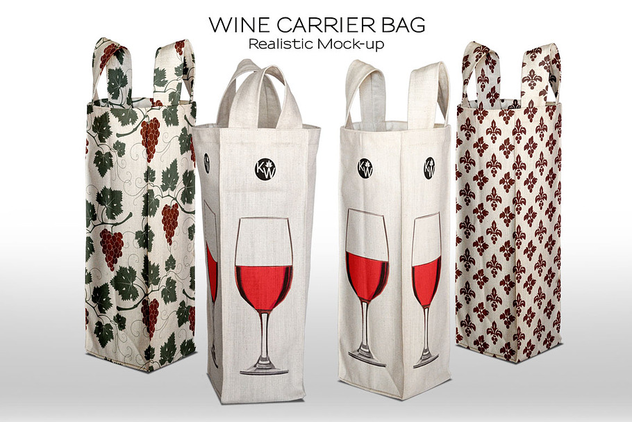 Tote Bag for Wine/Liquor in Product Mockups - product preview 8